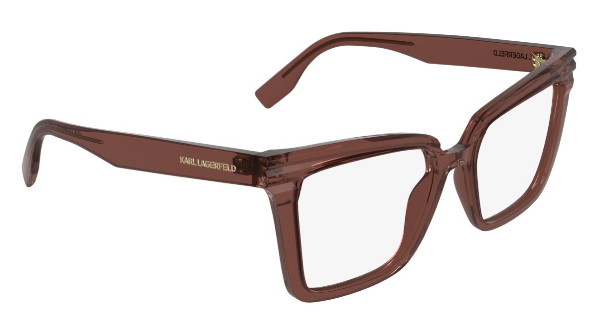 Occhiali da vista Karl Lagerfeld KL6240 (652) colore antique rose forma rettangolare 