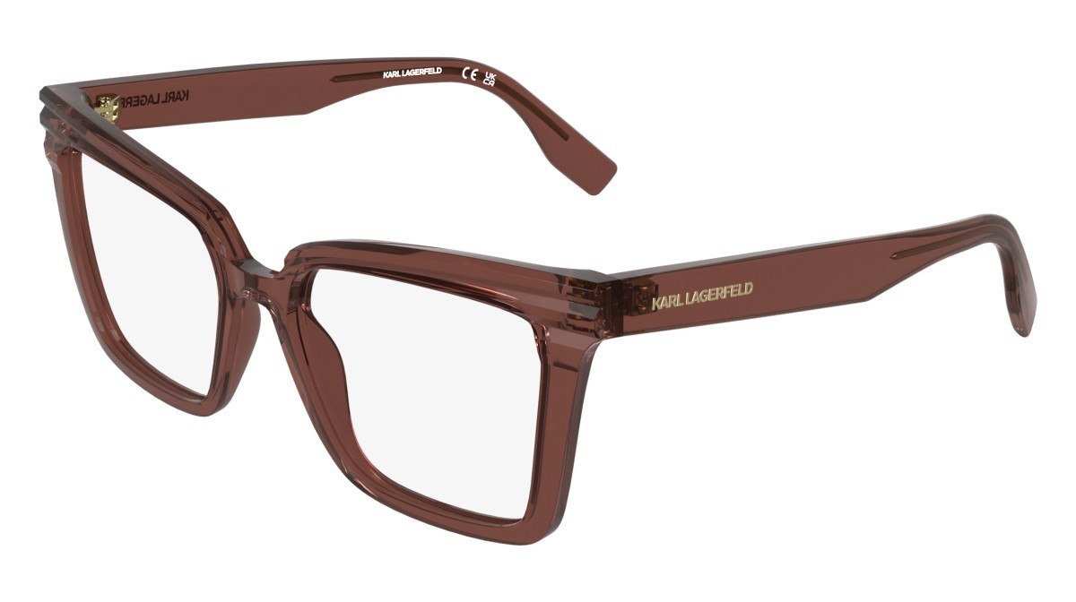 Occhiali da vista Karl Lagerfeld KL6240 (652) colore antique rose forma rettangolare 