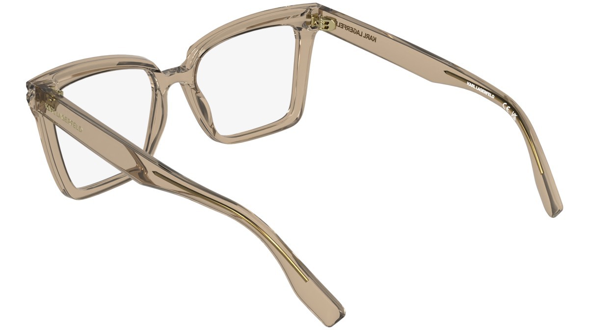 Eyeglasses Karl Lagerfeld KL6240 (720) color champagne shape rectangle 