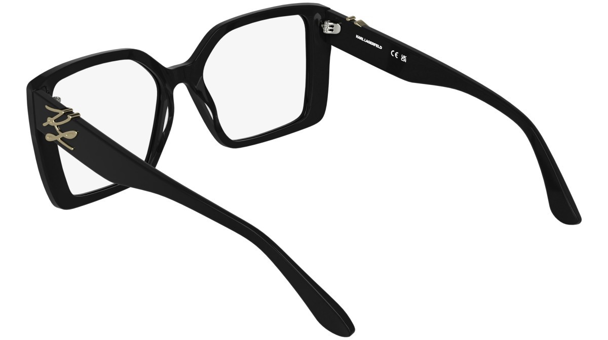Eyeglasses Karl Lagerfeld KL6241 (001) color black shape rectangle 