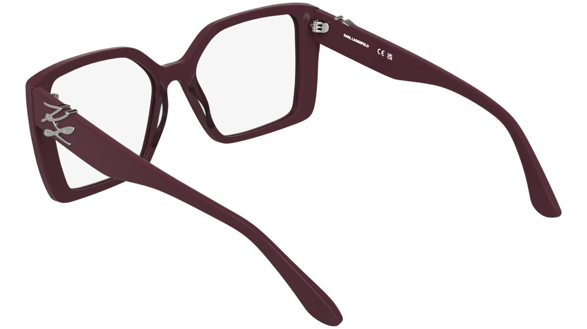 Occhiali da vista Karl Lagerfeld KL6241 (601) colore burgundy forma rettangolare 