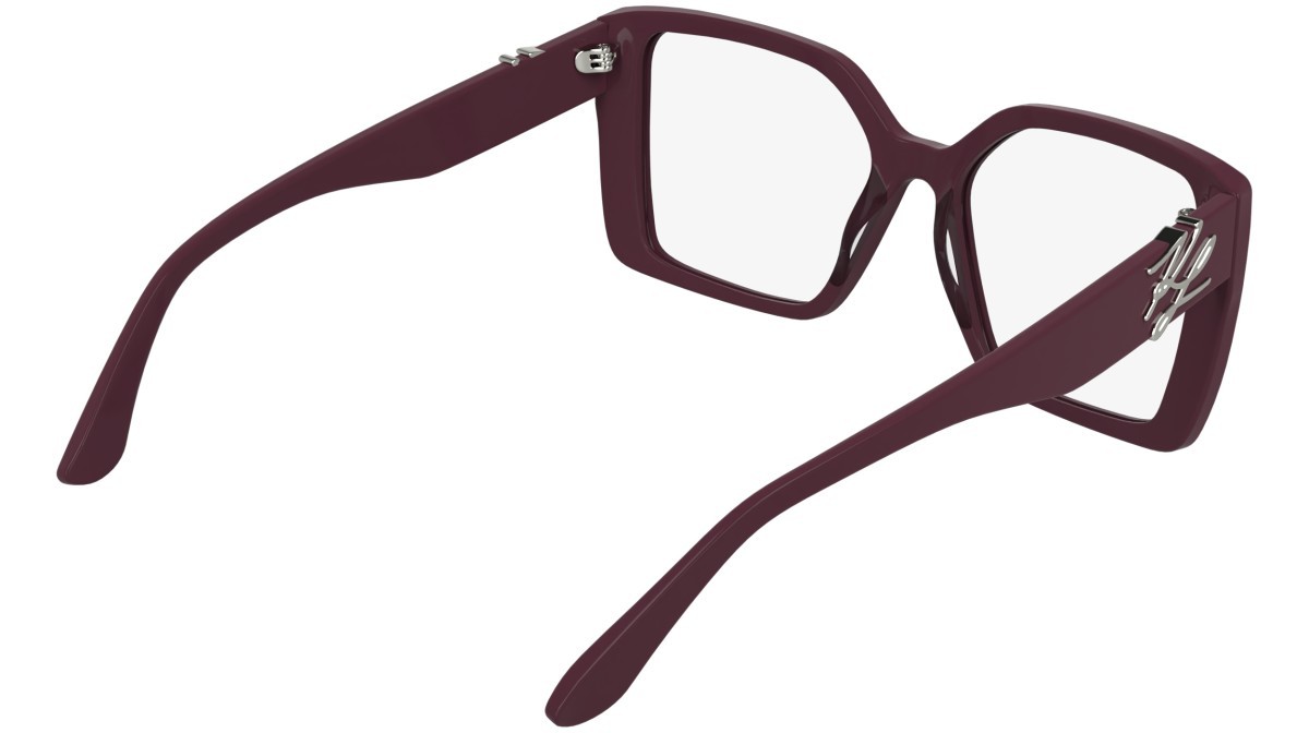 Occhiali da vista Karl Lagerfeld KL6241 (601) colore burgundy forma rettangolare 