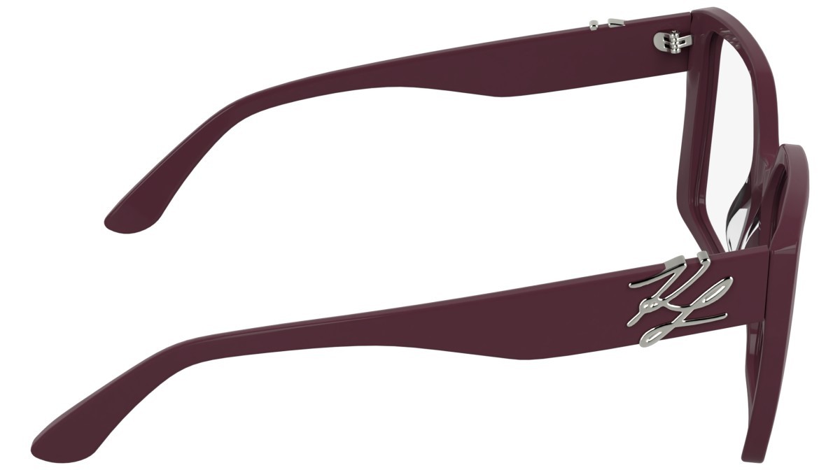 Occhiali da vista Karl Lagerfeld KL6241 (601) colore burgundy forma rettangolare 