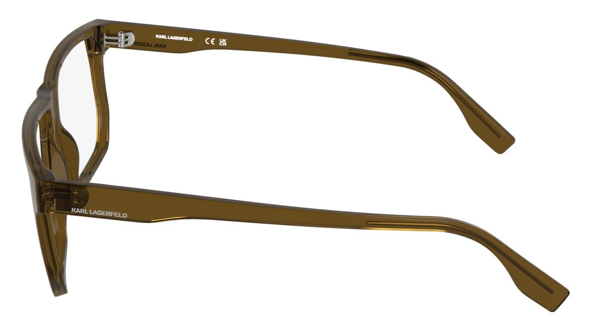Occhiali da vista Karl Lagerfeld KL6242 (210) colore light brown forma aviator 