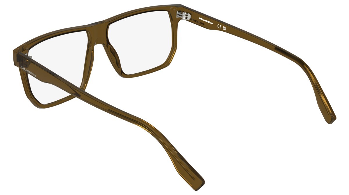 Occhiali da vista Karl Lagerfeld KL6242 (210) colore light brown forma aviator 