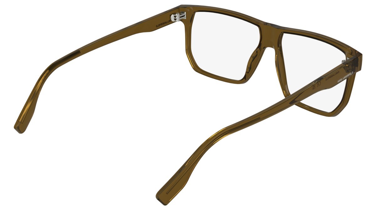 Occhiali da vista Karl Lagerfeld KL6242 (210) colore light brown forma aviator 