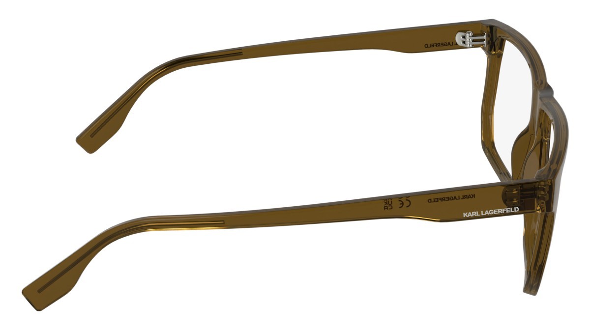 Occhiali da vista Karl Lagerfeld KL6242 (210) colore light brown forma aviator 