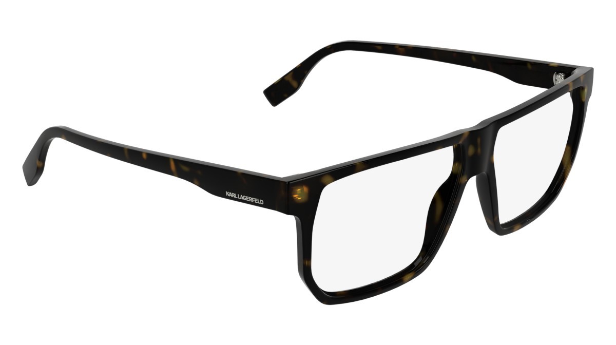 Occhiali da vista Karl Lagerfeld KL6242 (242) colore dark tortoise forma aviator 
