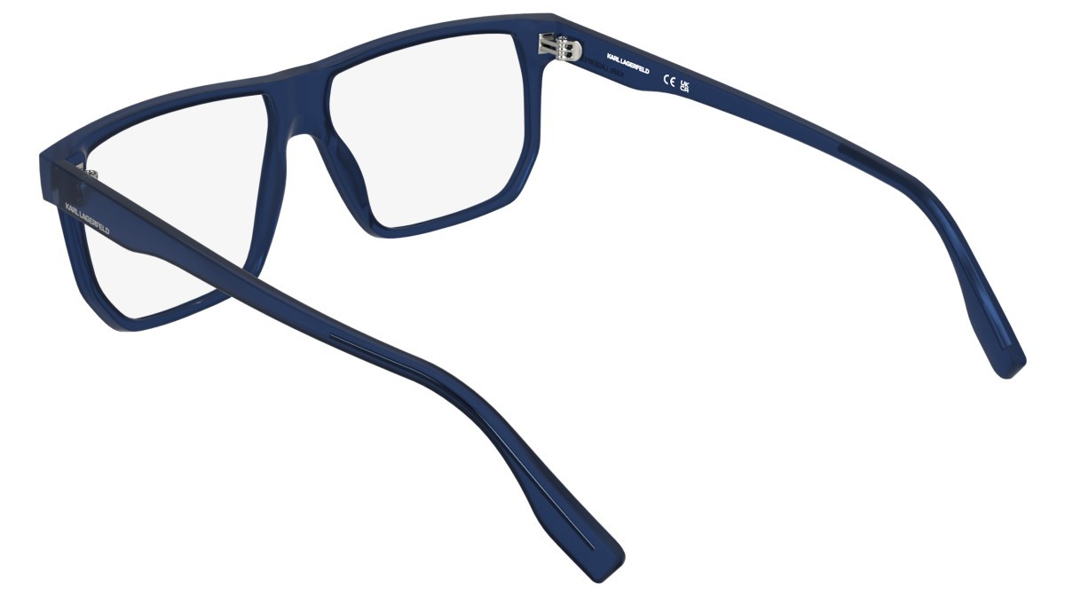 Eyeglasses Karl Lagerfeld KL6242 (400) color blue shape aviator 
