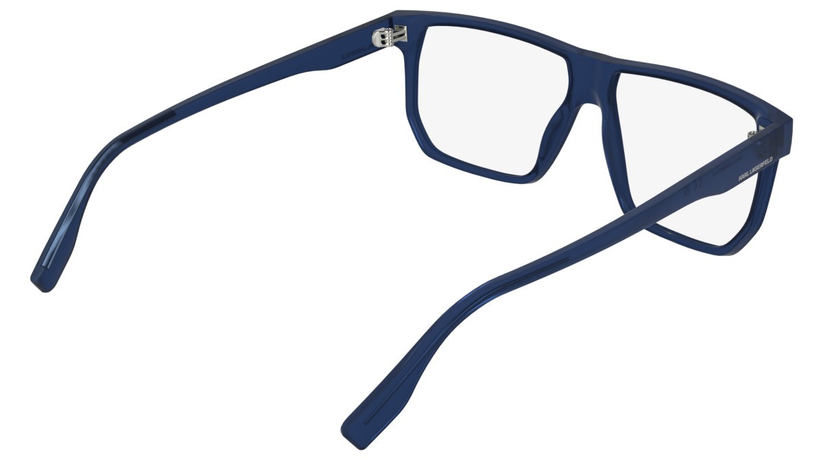 Eyeglasses Karl Lagerfeld KL6242 (400) color blue shape aviator 