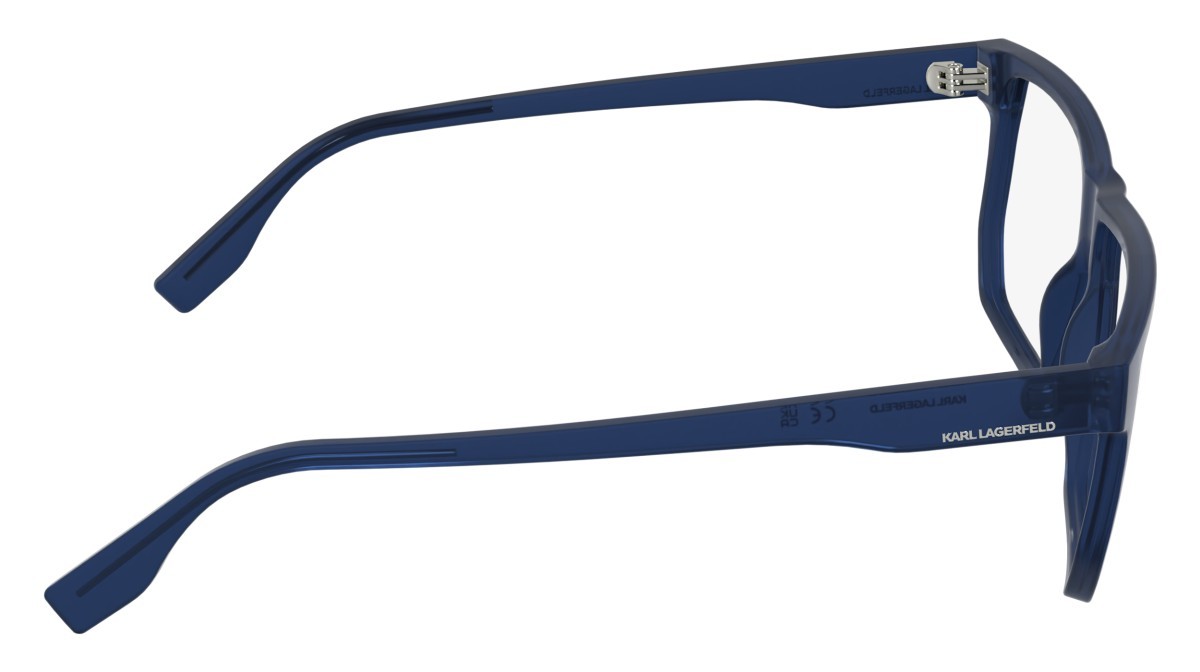 Eyeglasses Karl Lagerfeld KL6242 (400) color blue shape aviator 