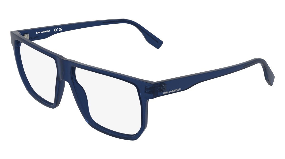 Eyeglasses Karl Lagerfeld KL6242 (400) color blue shape aviator 