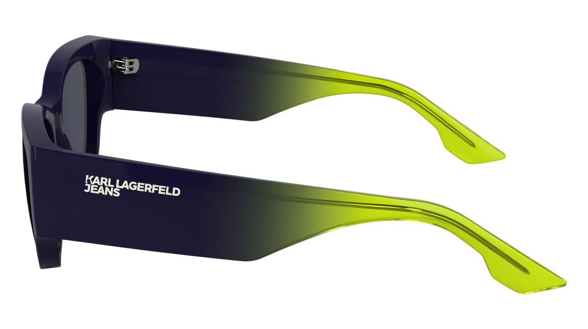 Occhiali da sole Karl Lagerfeld KLJ6168S (501) colore plum forma pantos lenti solid violet