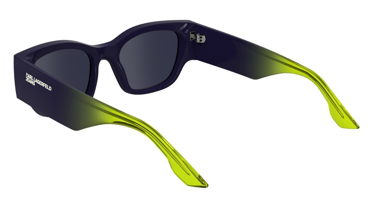 Occhiali da sole Karl Lagerfeld KLJ6168S (501) colore plum forma pantos lenti solid violet