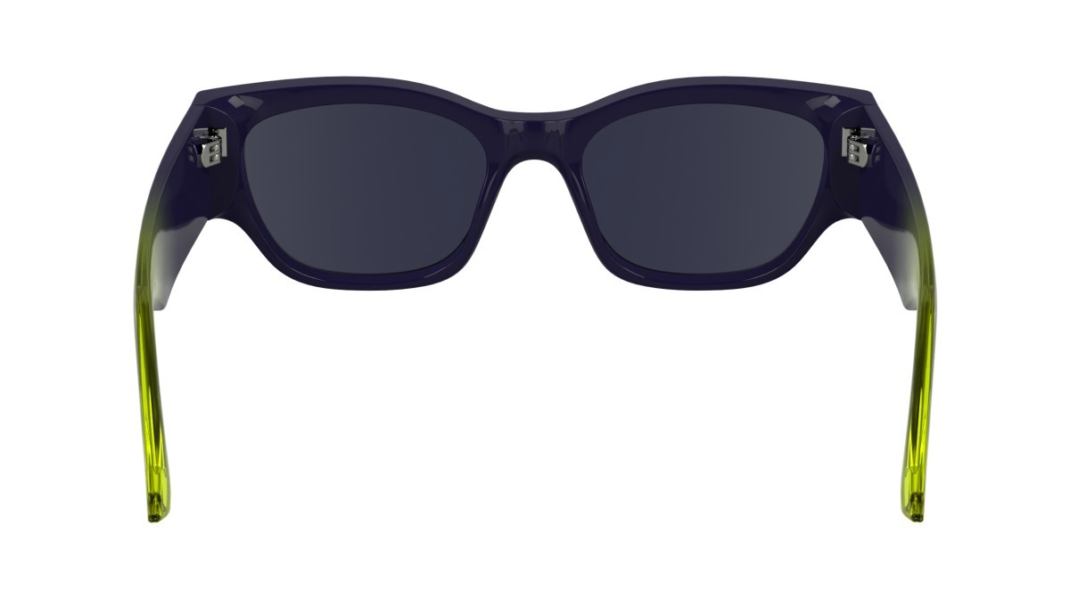 Occhiali da sole Karl Lagerfeld KLJ6168S (501) colore plum forma pantos lenti solid violet
