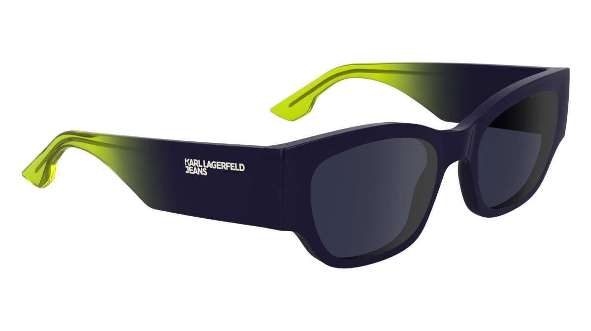 Occhiali da sole Karl Lagerfeld KLJ6168S (501) colore plum forma pantos lenti solid violet
