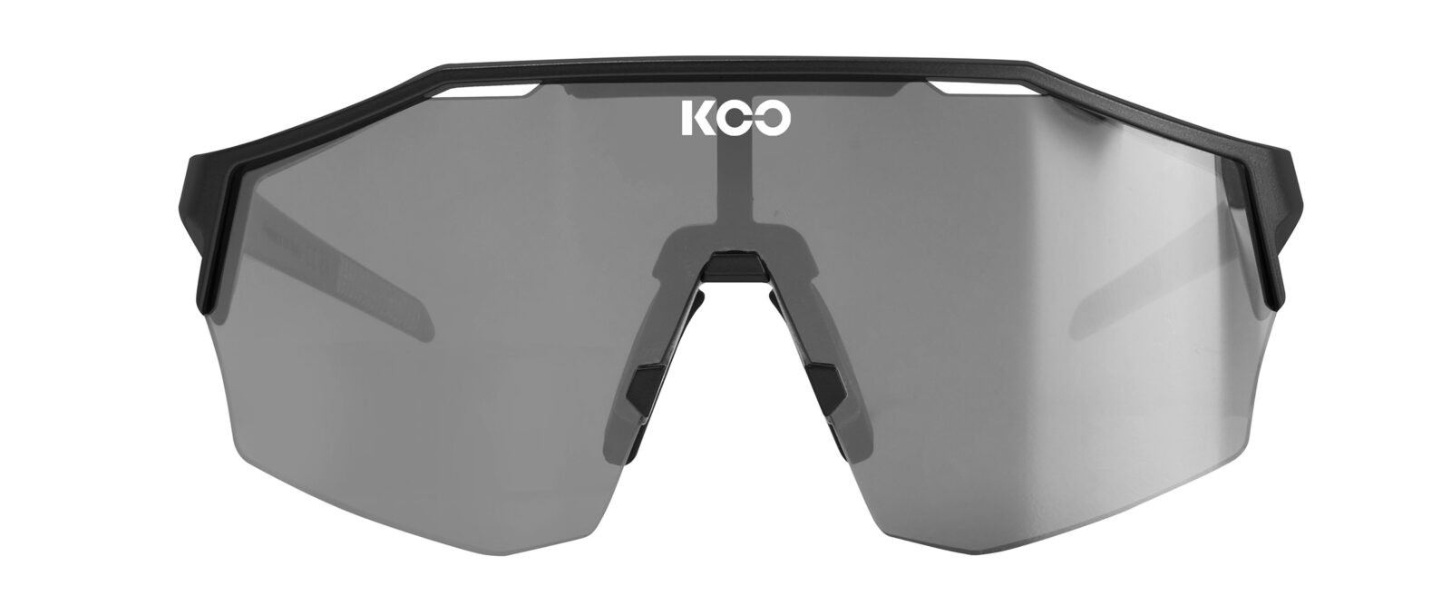 Occhiali da sole Koo Alibi OEY00009824 colore metallic grey lenti super silver mirror