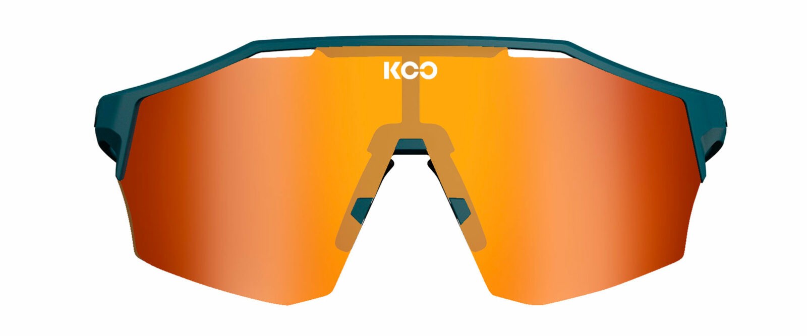 Occhiali da sole Koo Alibi OEY00009967 colore dark blue matt lenti photochromic red mirror