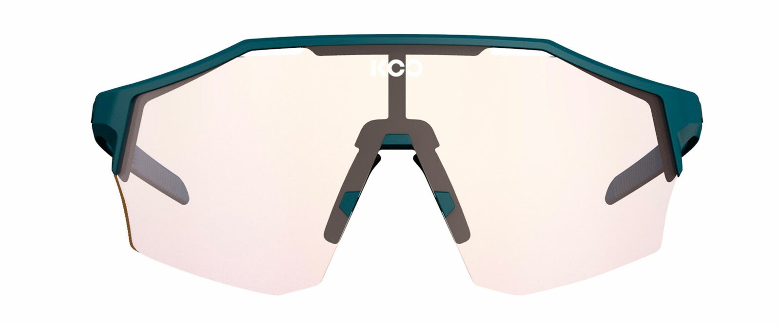 Occhiali da sole Koo Alibi OEY00009967 colore dark blue matt lenti photochromic red mirror