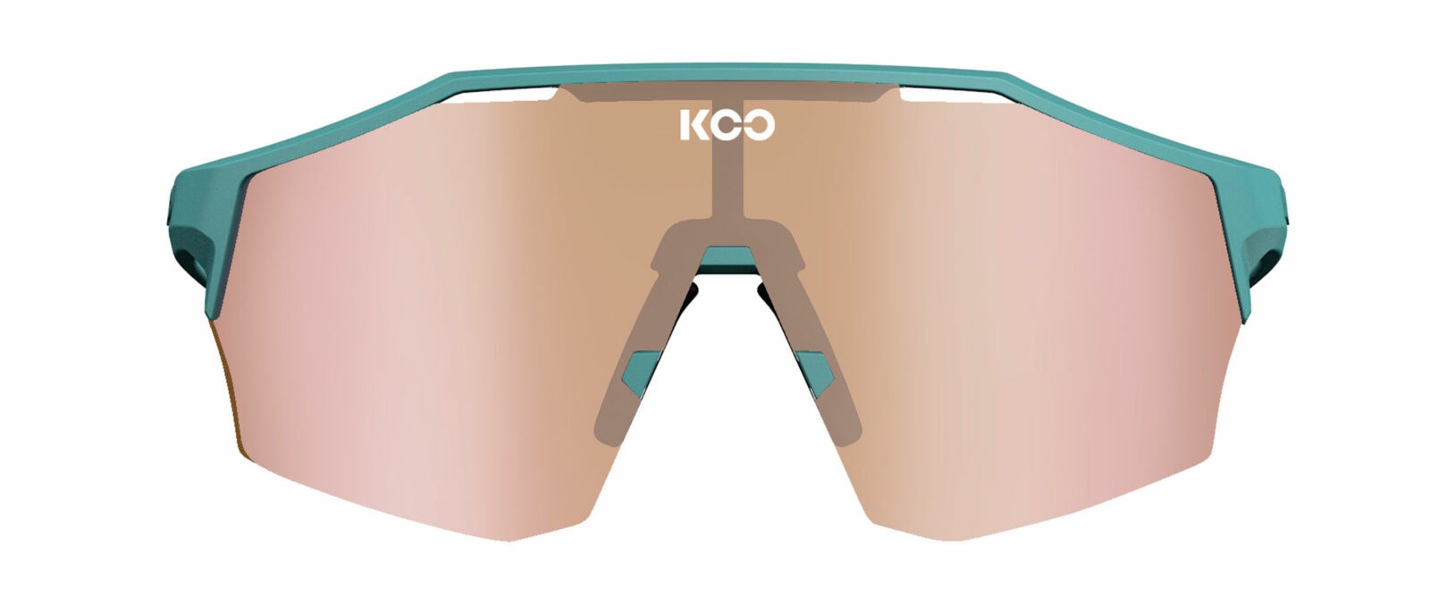 Occhiali da sole Koo Alibi OEY00009968 colore harbor blue matt lenti copper mirror