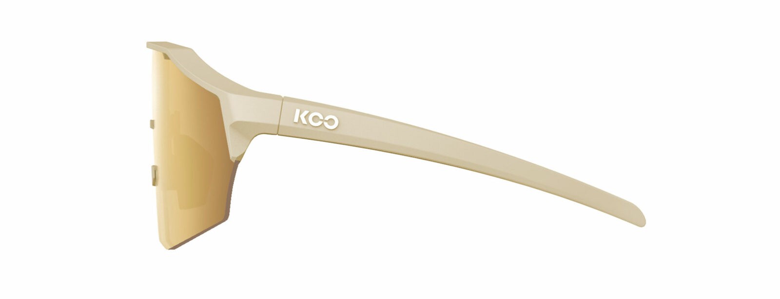 Occhiali da sole Koo Alibi OEY00009969 colore sand matt lenti gold mirror