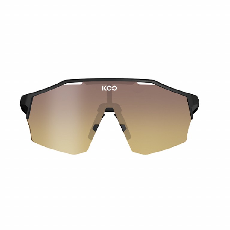 Occhiali da sole Koo Alibi Strade Bianche OEY00009814 colore black matt lenti sunrise mirror