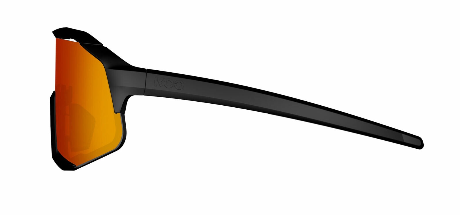 Occhiali da sole Koo Demos OEY00005918 colore black matt lenti red mirror