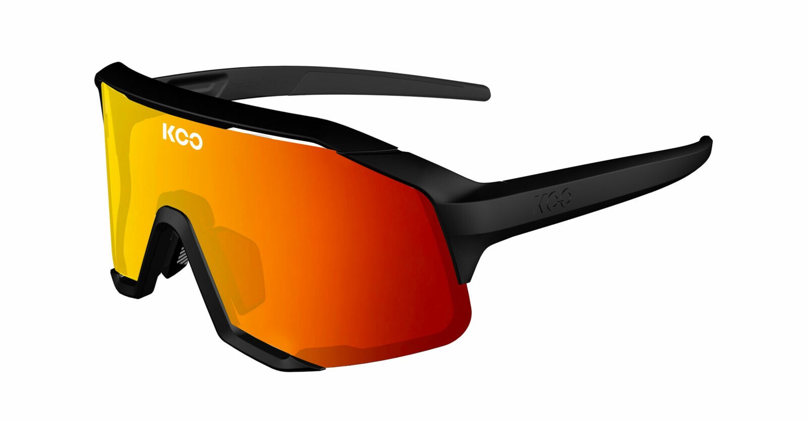 Occhiali da sole Koo Demos OEY00005918 colore black matt lenti red mirror