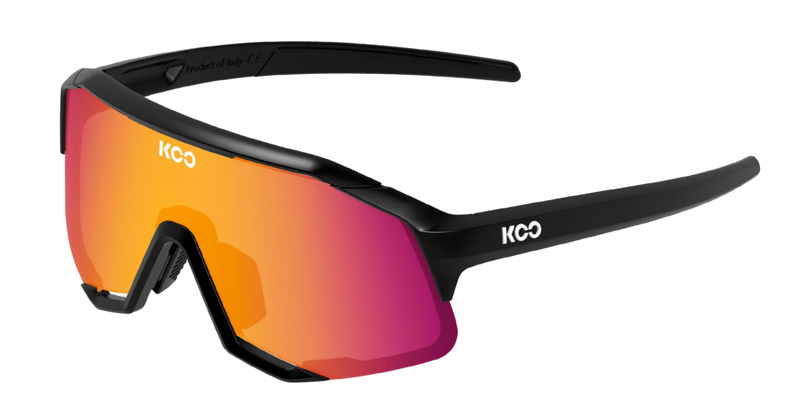 Sonnenbrillen Koo Demos OEY00005971 farbe black gläser fuchsia photochromic mirror
