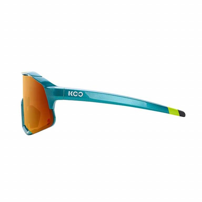 Sonnenbrillen Koo Demos OEY00005978 farbe metallic green gläser red mirror