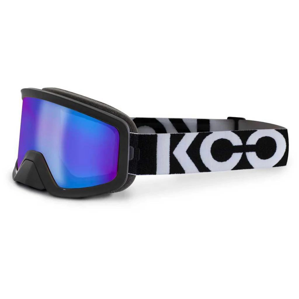 Maschere mtb Koo Edge CGO00001677 colore black lenti blue mirror