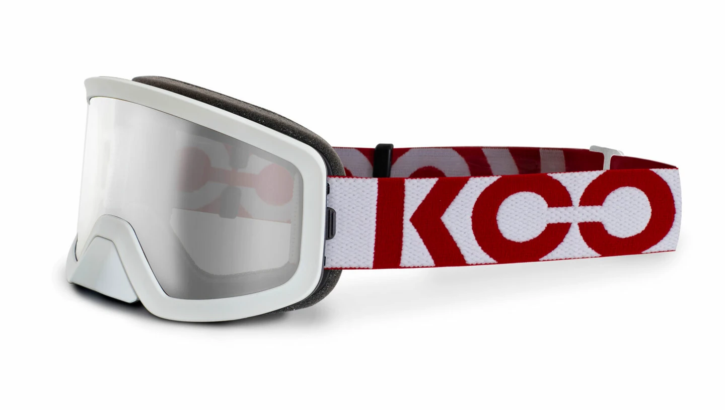 Maschere mtb Koo Edge CGO00001678 colore white lenti clear