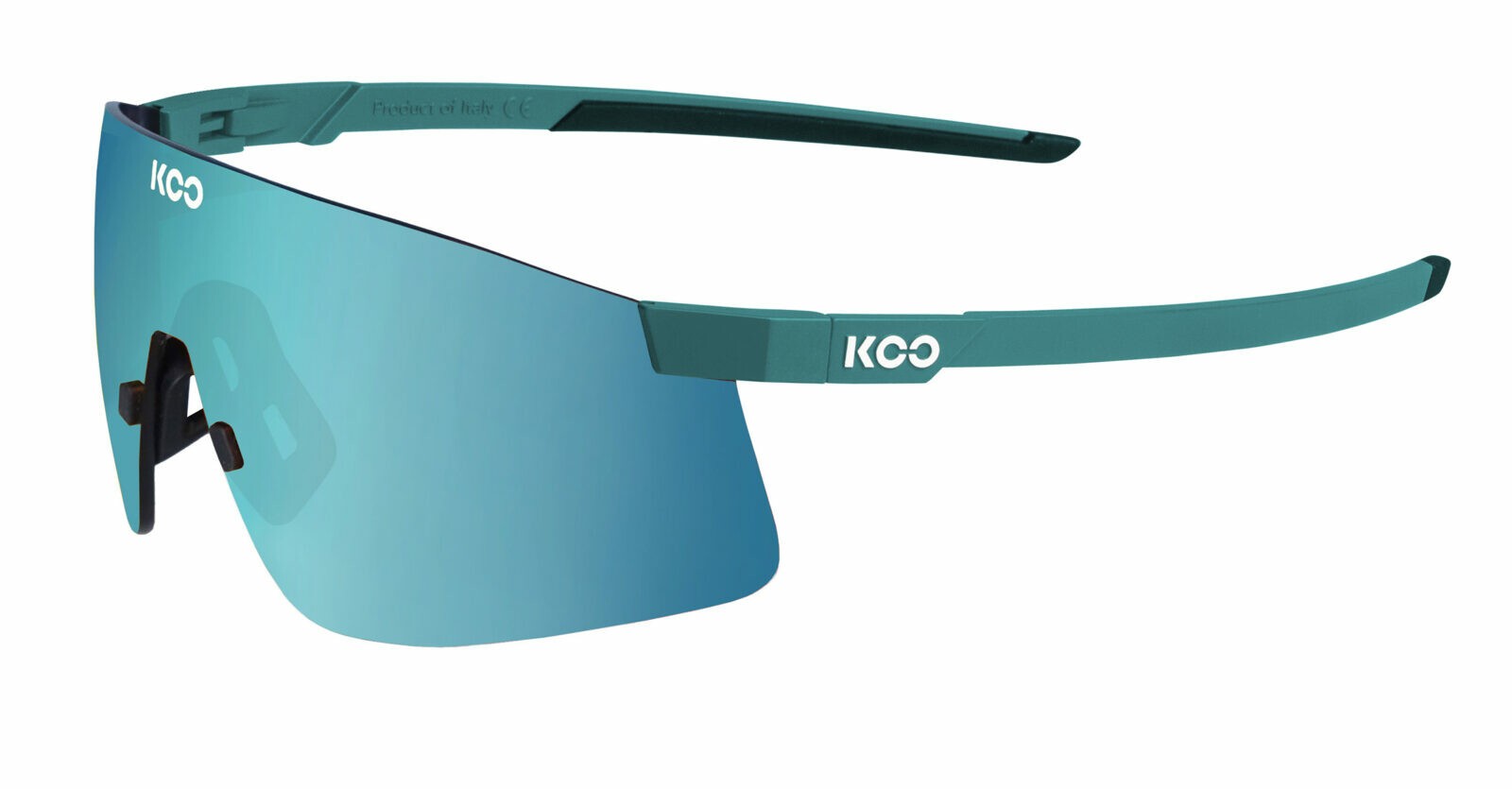 Occhiali da sole Koo Nova OEY00006920 colore acqua matt lenti turquoise mirror