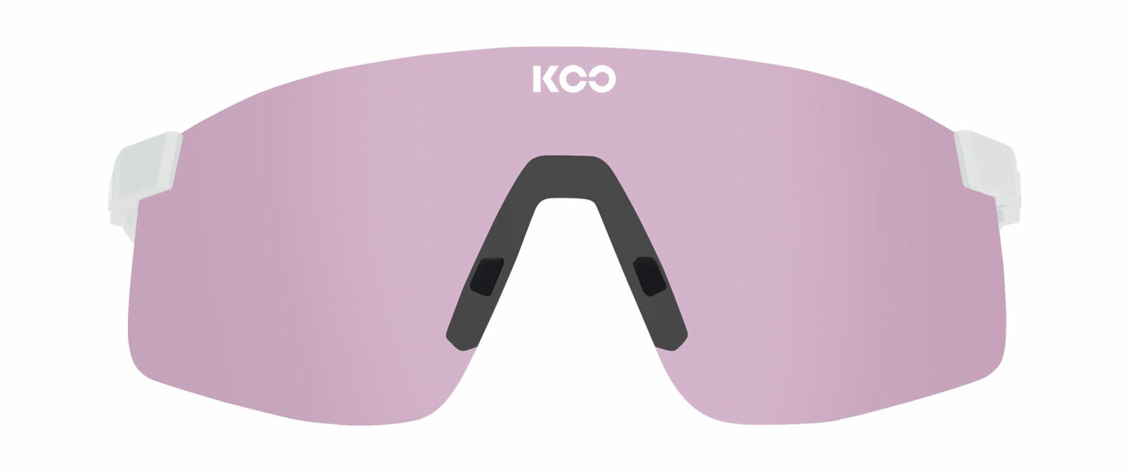 Occhiali da sole Koo Nova OEY00006923 colore white matt lenti photochromic pink