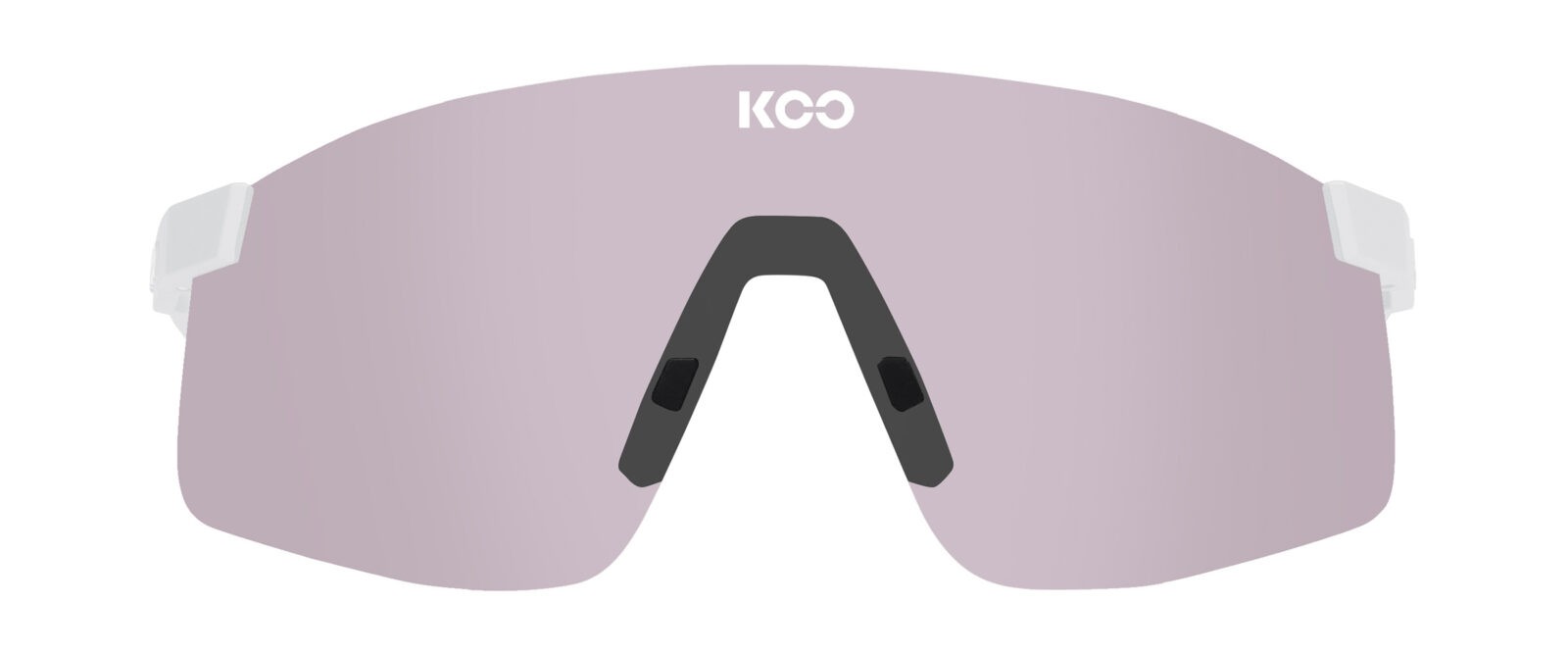 Occhiali da sole Koo Nova OEY00006923 colore white matt lenti photochromic pink