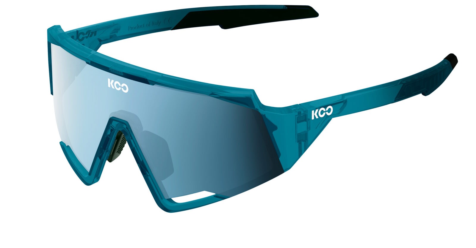 Occhiali da sole Koo Spectro Luce OEY00004960 colore teal blue lenti turquoise mr