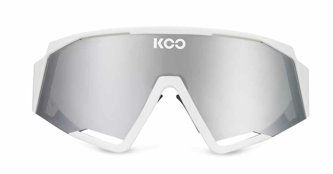 Occhiali da sole Koo Spectro OEY00004695 colore white lenti super silver mirror