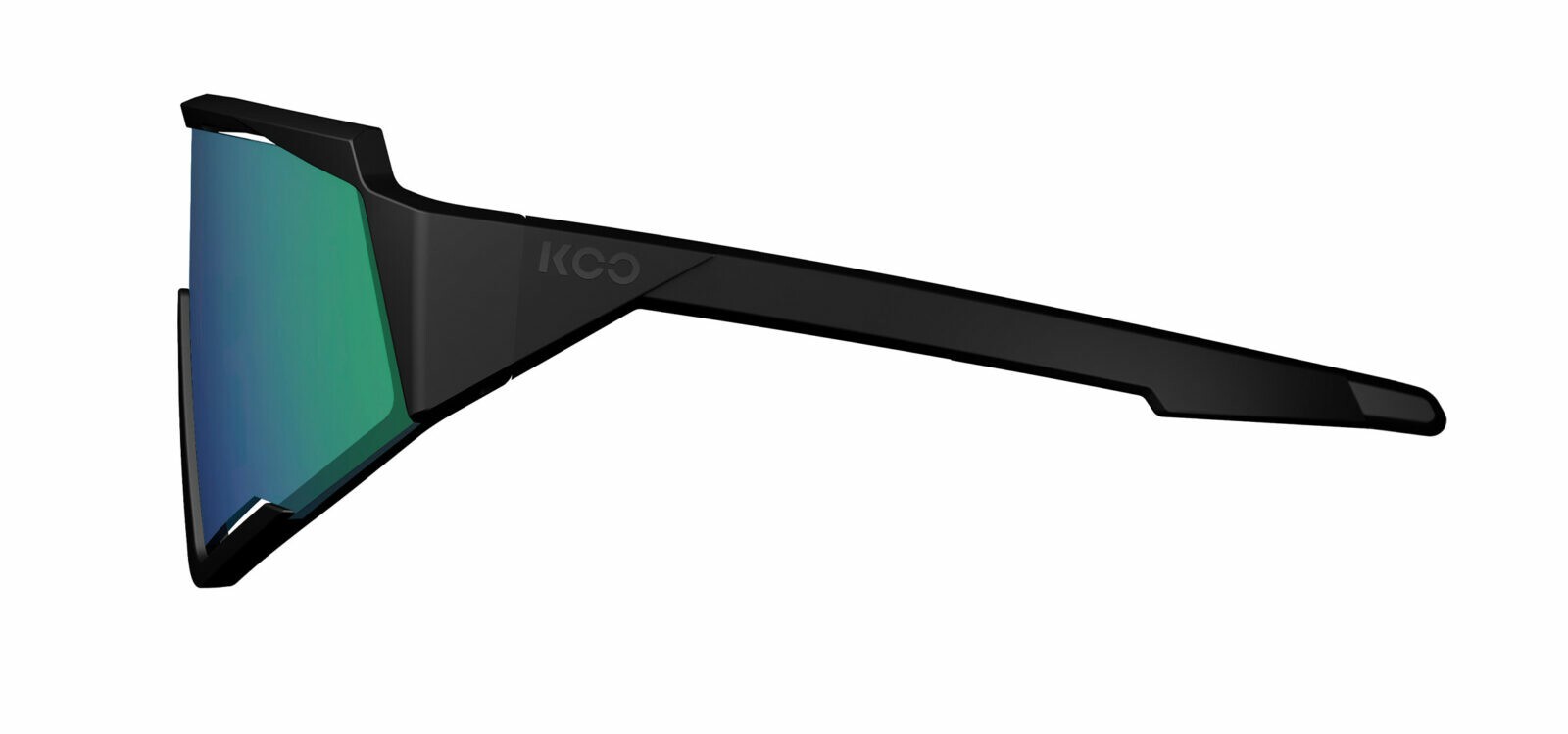 Occhiali da sole Koo Spectro OEY00004912 colore black matt lenti green mirror