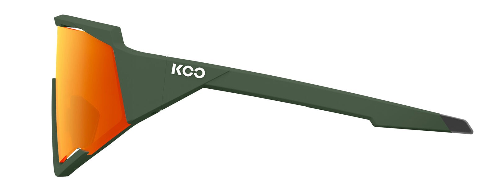 Occhiali da sole Koo Spectro OEY00004946 colore green matt lenti orange mirror