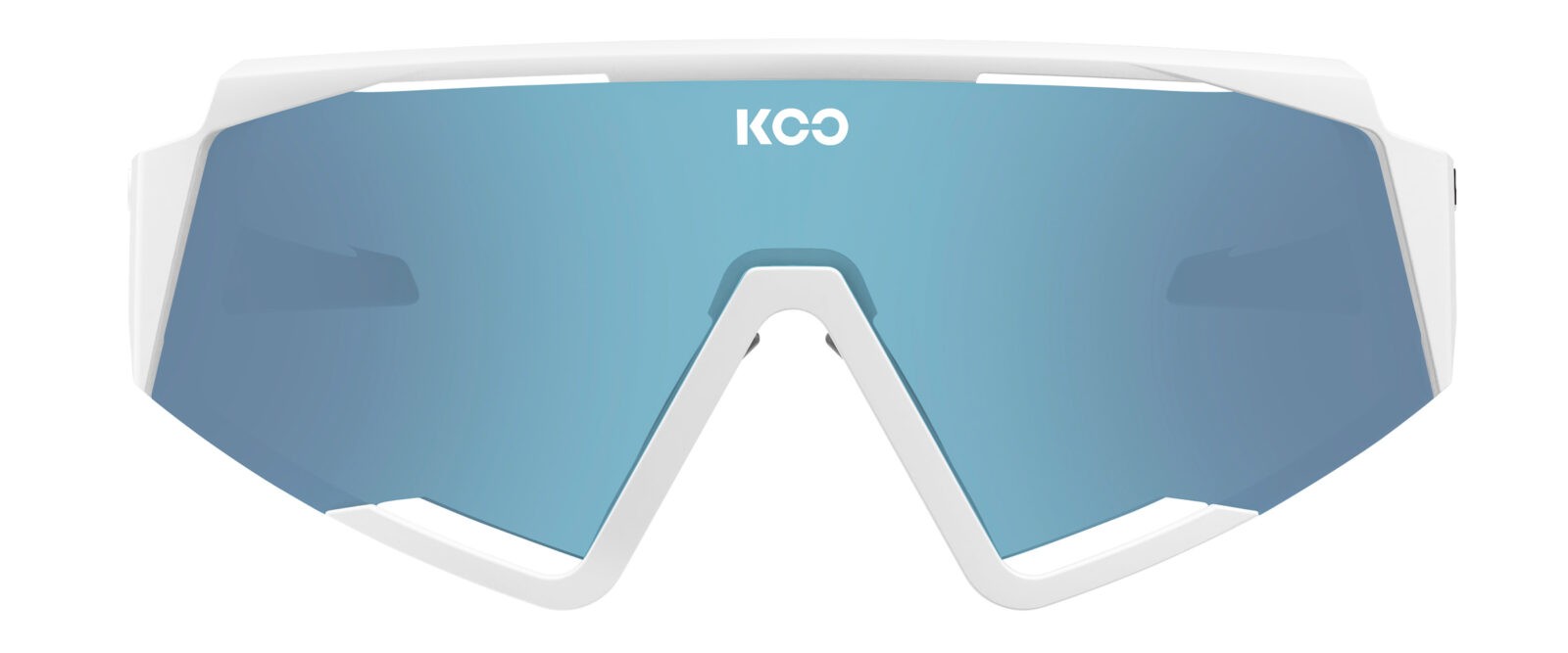 Occhiali da sole Koo Spectro OEY00004972 colore white lenti turquoise photochromic mirror