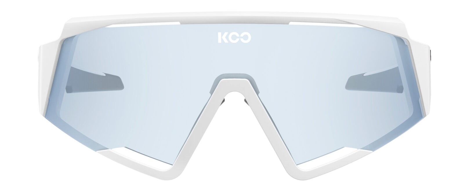 Occhiali da sole Koo Spectro OEY00004972 colore white lenti turquoise photochromic mirror
