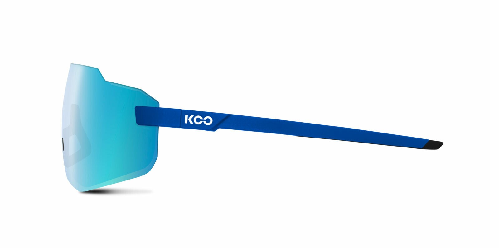 Occhiali da sole Koo Supernova OEY00007910 colore blue matt lenti turquoise