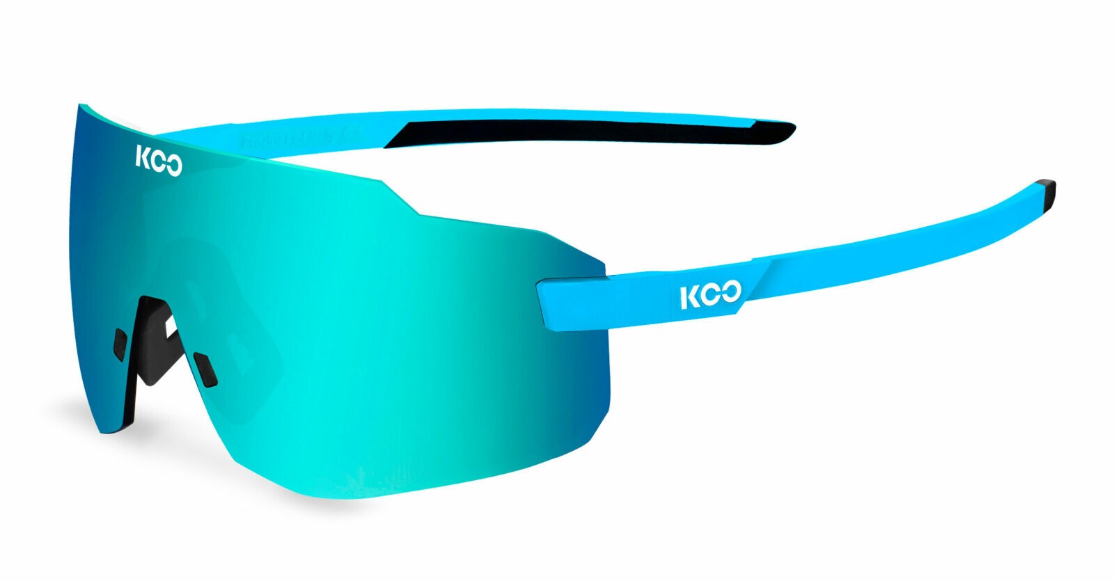 Occhiali da sole Koo Supernova OEY00007915 colore light blue lenti turquoise