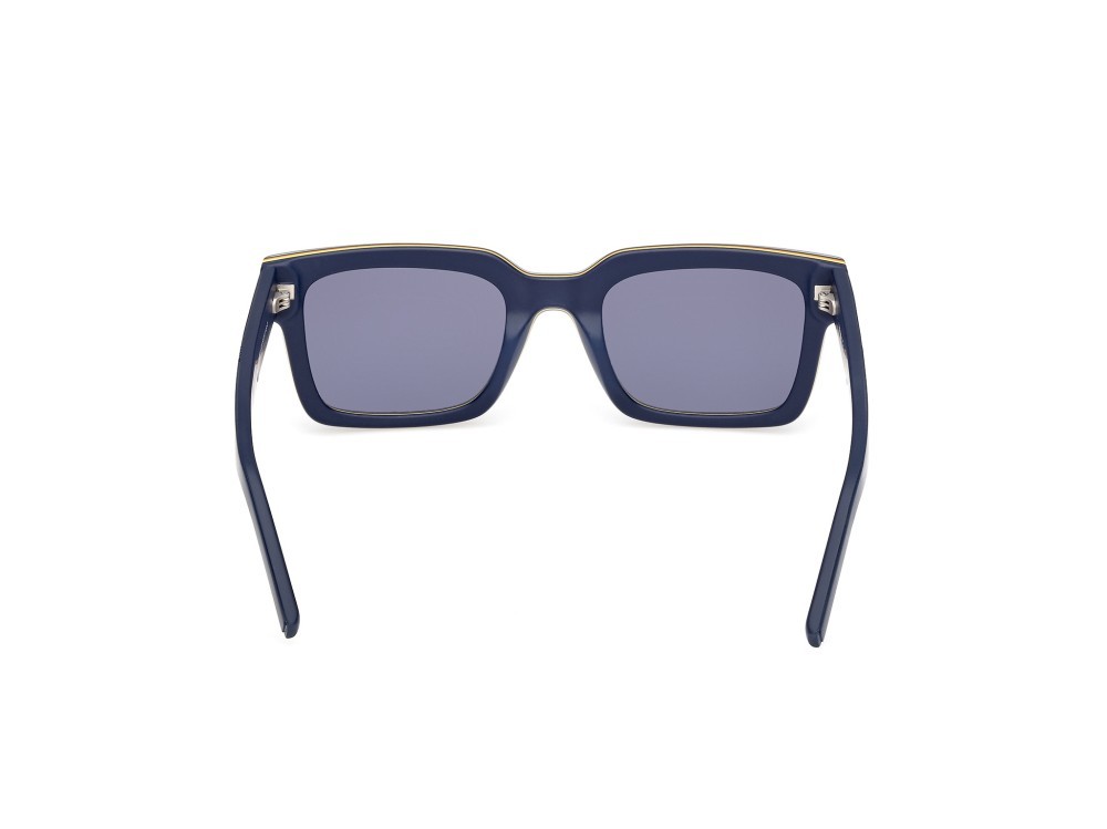 Occhiali da sole K-Way KW0001 (92V) colore blu/monocolore - blu opaco forma rettangolare lenti blu