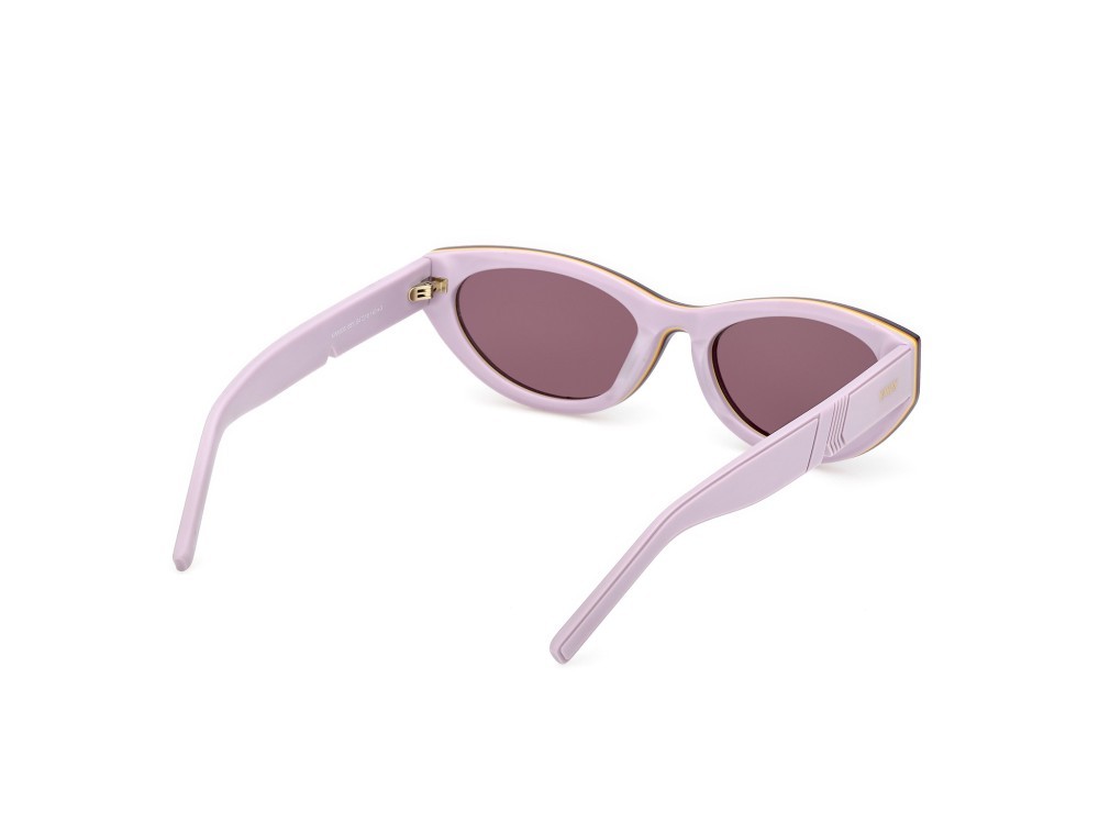 Occhiali da sole K-Way KW0005 (83Y) colore viola/monocolore - lilla opaco forma cat eye lenti viola