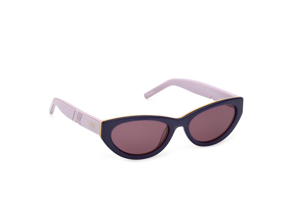 Occhiali da sole K-Way KW0005 (83Y) colore viola/monocolore - lilla opaco forma cat eye lenti viola