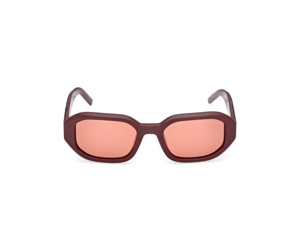 Sunglasses K-Way KW0010 (70E) color bordeaux opaco shape geometric lenses bordeaux