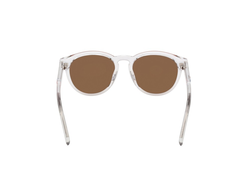 Occhiali da sole K-Way KW0011 (26L) colore cristallo  forma rotondo lenti roviex specchiato