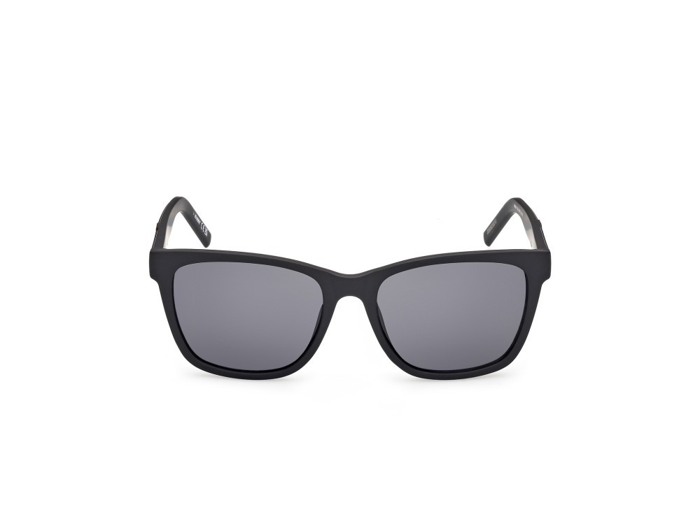 Occhiali da sole K-Way KW0014 (02A) colore nero opaco forma rettangolare lenti fumo