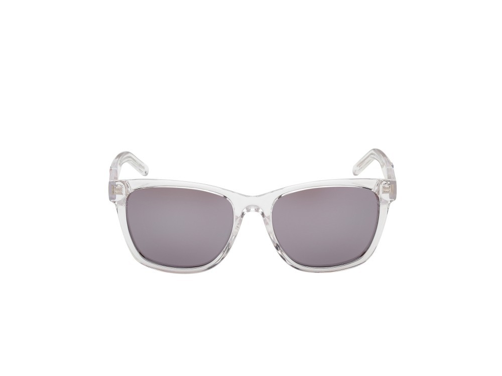 Occhiali da sole K-Way KW0014 (26G) colore cristallo forma rettangolare lenti marrone specchiato